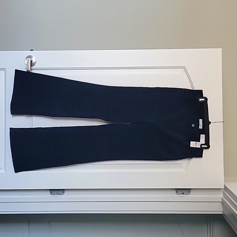 LOFT slim flare high rise corduroy jeans color blue size 28/6